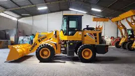Ready Kapasitas 1 - 3 Kubik Wheel Loader China Tangguh Sparepart Mudah