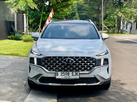 HYUNDAI SANTA FE 2.2 CRdi 8Dtc SOLAR SIGNATURE 2024 PUTIH LOW KM