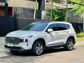 HYUNDAI SANTA FE 2.2 CRdi 8Dtc SOLAR SIGNATURE 2024 PUTIH LOW KM