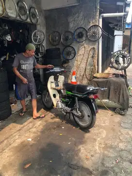jual koleksi aja nih motor astrea mesin seger