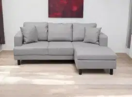 Sofa L ruang tamu