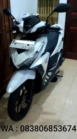 Honda Vario LED 150 Tahun 2018 Pajak Hidup Panjang Plat B-Dki Selatan