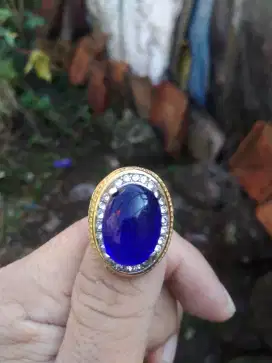 Jual Cincin Blue Sapphire Srilangka