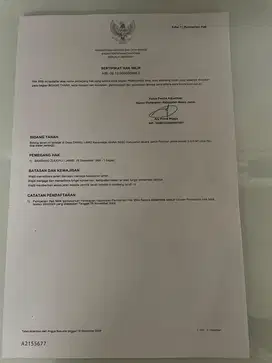 Di Jual Cepat Tanah Kosong Siap Bangun