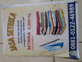 Jasa laundri rumahan