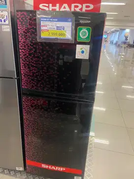 SHARP 2pintu 205L