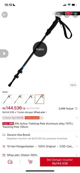 Elfs active trekking pole