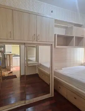 EDUCITY 2 BR Full Furnish NEW Gress Lantai Rendah dekat ITS, WM