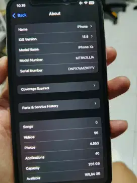 Iphone XS 256 GB