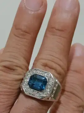 Buy 1 Get 1, Cincin Safir Bonus Cincin Mata Harimau