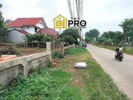 DiJual Lahan Kosong Strategis Pinggi Jalan Gas Alam Depok