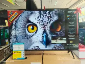 Google TV Sharp 4K 43 Inch, Cicilan Bisa Tanpa DP, Syarat KTP saja