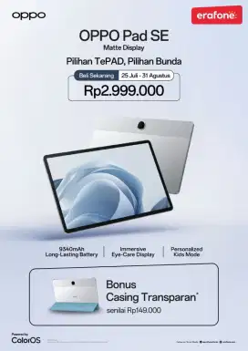 CICILAN TABLET OPPO!!