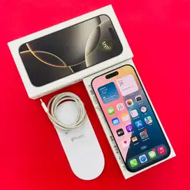 Second IPHONE 16 Pro 256 GB Resmi Garansi Panjang