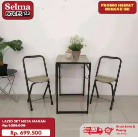 Meja Makan Lipat Minimalis