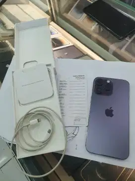 Iphone 14 Pro max 256gb bh85% deep purple mulus perfect