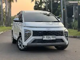 HYUNDAI STARGAZER ESSENTIAL AT CAPT SEAT IVT 2024 PUTIH LIKE NEW
