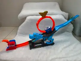 Jual hot wheels city T-REX CHOMP DOWN PLAYSET
