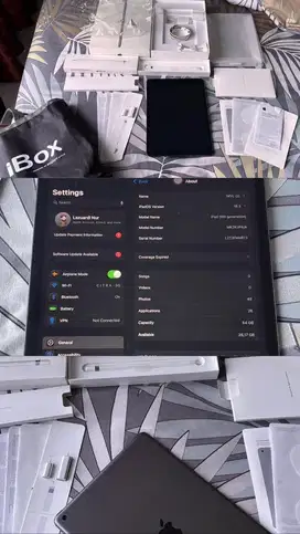 iPad GEN 9 (WIFI ONLY) 64GB EX IBOX + APPLE PENCIL GEN 1