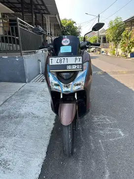 Jual cepat Lexi Keyless 2018 warna coklat kondisi terawat