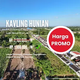 Dijual Kavling Mojosongo – Dekat Kota, Harga Terjangkau
