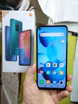 Xiaomi Redmi Note 9 Ram 4/64GB Second fullset Normal. ORIGINAL..