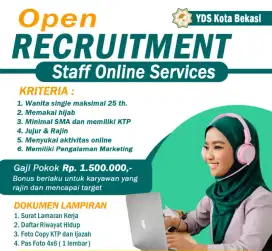 Lowongan Kerja/Bagian Marketing