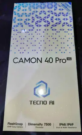tecno camon 40 pro 5G new segel