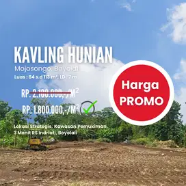 Kavling Mojosongo SHM – Investasi Tepat, Stok Terbatas