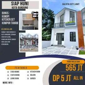 Rumah siap huni 500 jtan 2 lt di Cilengkrang Ujung berung