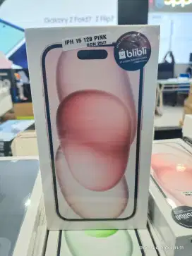 I PHONE 15, 128 GB PINK, KREDIT BUNGA 0%.