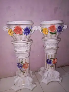 Keramik asli sultan Italy mulus 2 set