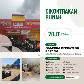 DISEWAKAN RUMAH ( Bekas Bimbel GO)
