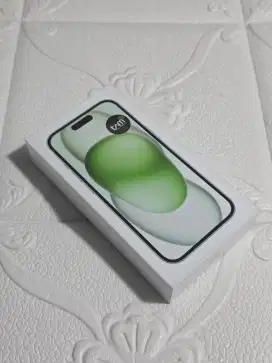 Baru iPhone 15 256 Gb Hijau iBox