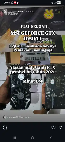Vga geforce gtx 1050 ti