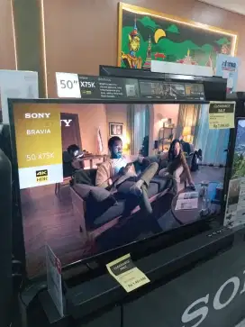 CICILAN RINGAN SONY LED TV SMART 4K 50 INC