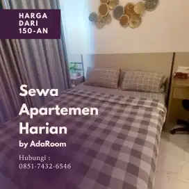 Sewa apartemen harian Treepark Serpong BSD City murah