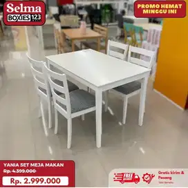 Meja makan yania