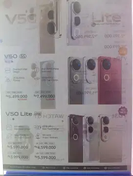 jual hp baru vivo v50 lite