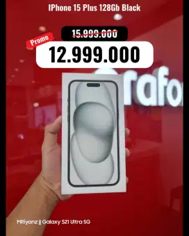iPhone 15 plus,, 128GB ,, bisa cicilan 0% syarat KTP aja
