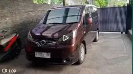 Nissan Evalia 2012 D Merah tua Bagus