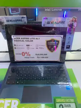 Laptop ACER ASPIRE LITE AL1 8GB CICILAN BISA FREE 2X ANGSURAN