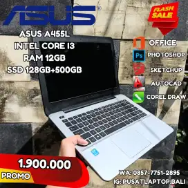 Laptop asus intel core i3
