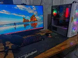 PC fullset RTX 3060 12gb 32gb RAM i7 9700k, 27 inch 165hz msi monitor