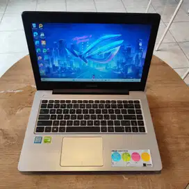 Laptop Grafis Asus A456UR Core i5 RAM 8GB DDR4 Udah SSD 256GB