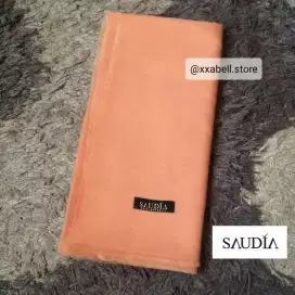 preloved like new hijab jilbab kerudung segi4 saudia oren