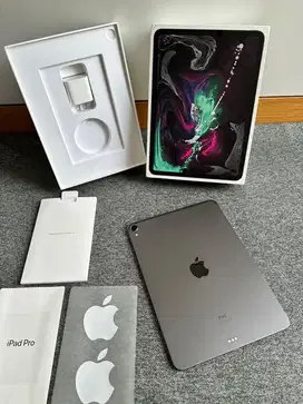 iPad Pro 2018 11 inch 64GB Fullset Original authentic Super Mint cond