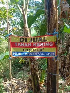Dijual tanah mepet perumahan rss Popongan, karanganyar