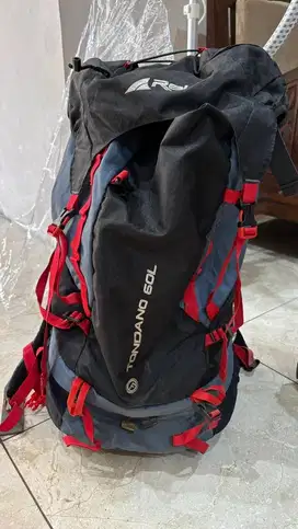 Tas Gunung (Carrier) Arei Tondano 60+5 Liter Bekas