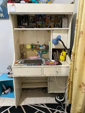 Meja Belajar Kayu Jati